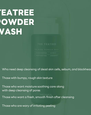 The Teatree Calming Powder Wash - [brand_name]