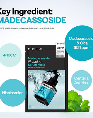 Mediheal Madecassoside Wrapping Serum Mask