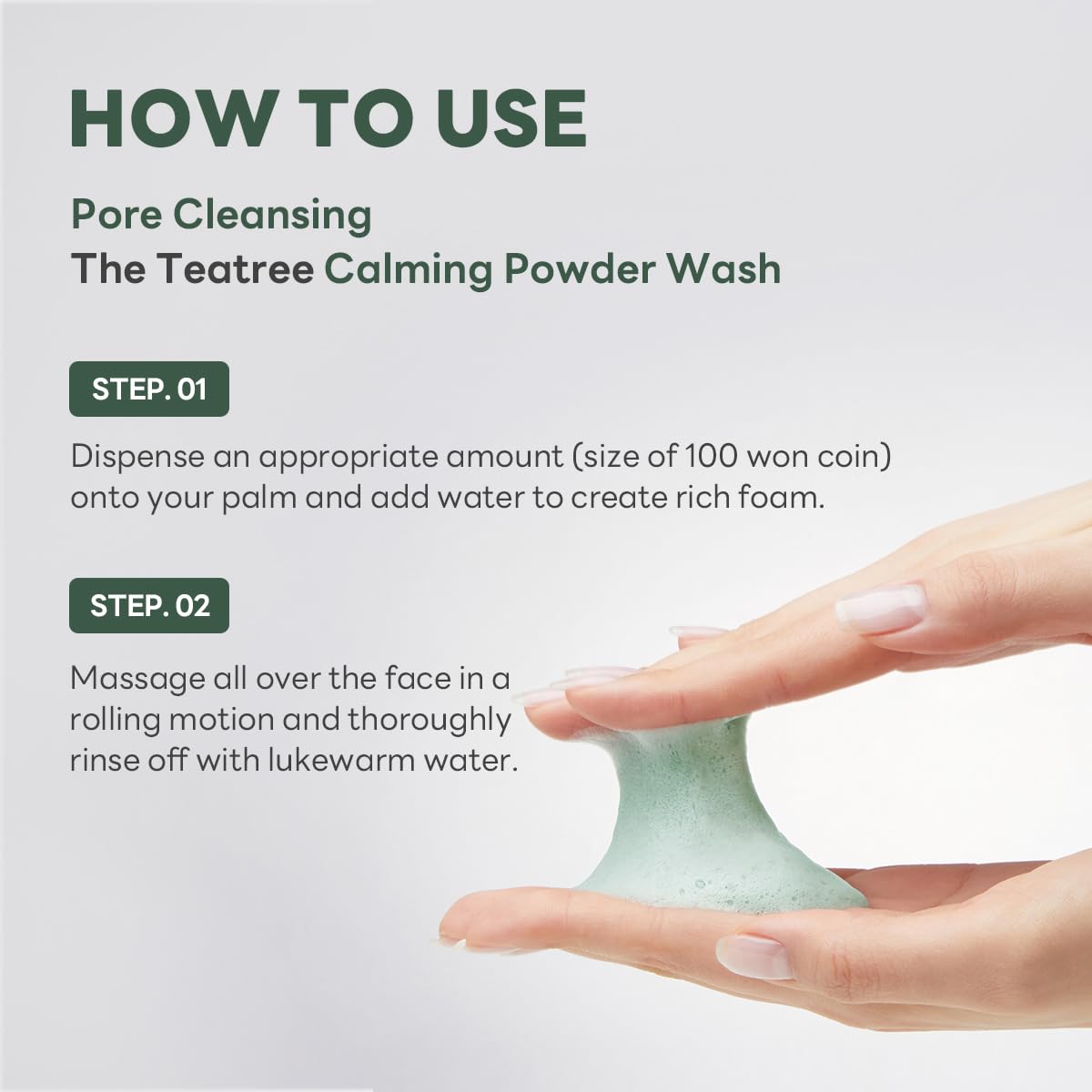 The Teatree Calming Powder Wash - [brand_name]