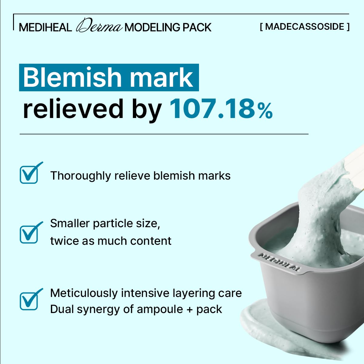 Derma Modeling Pack Madecassoside Blemish - [brand_name]