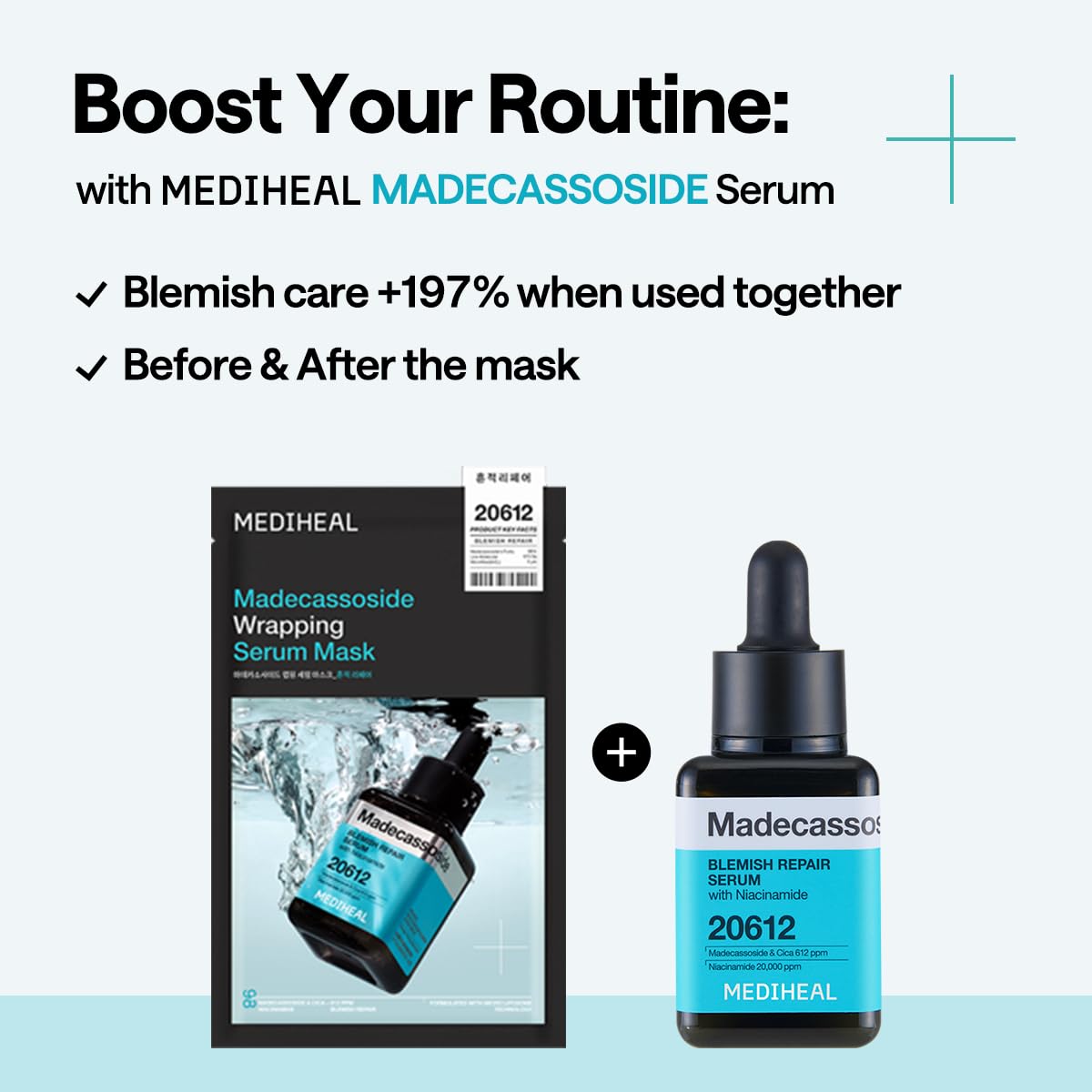 Mediheal Madecassoside Wrapping Serum Mask
