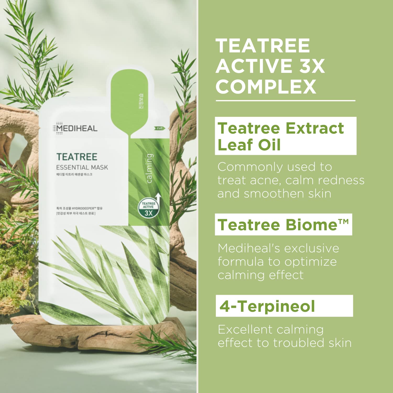Teatree Essential Mask – Mediheal US