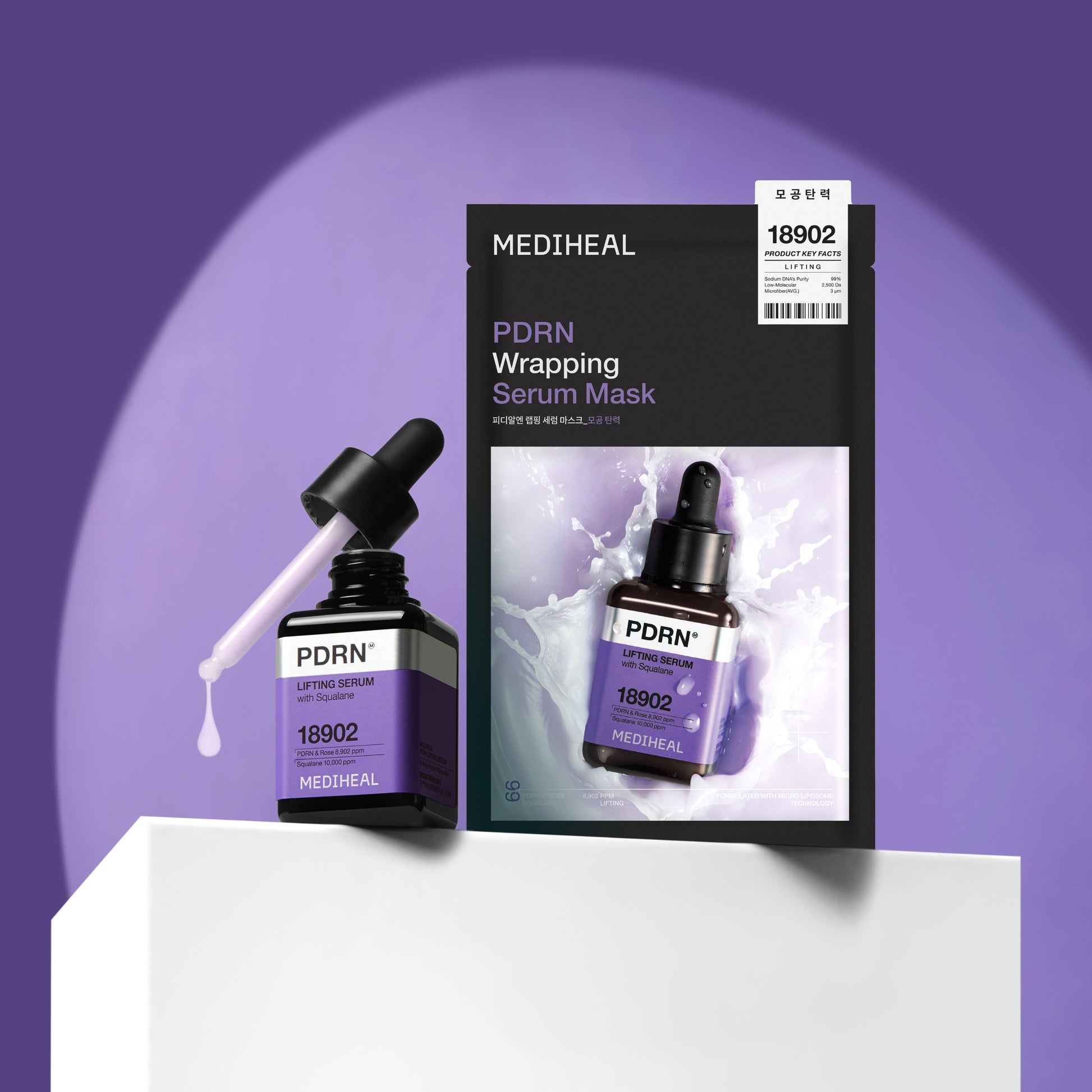 PDRN Wrapping Serum Lifting  Mask