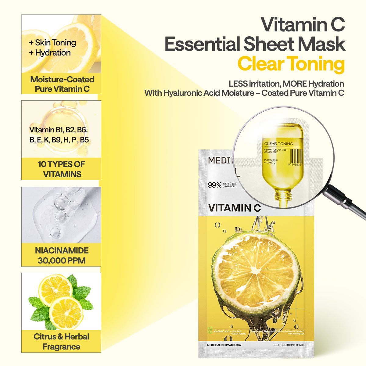 Vitamin C Essential Mask_Clear Toning 10 - [brand_name]
