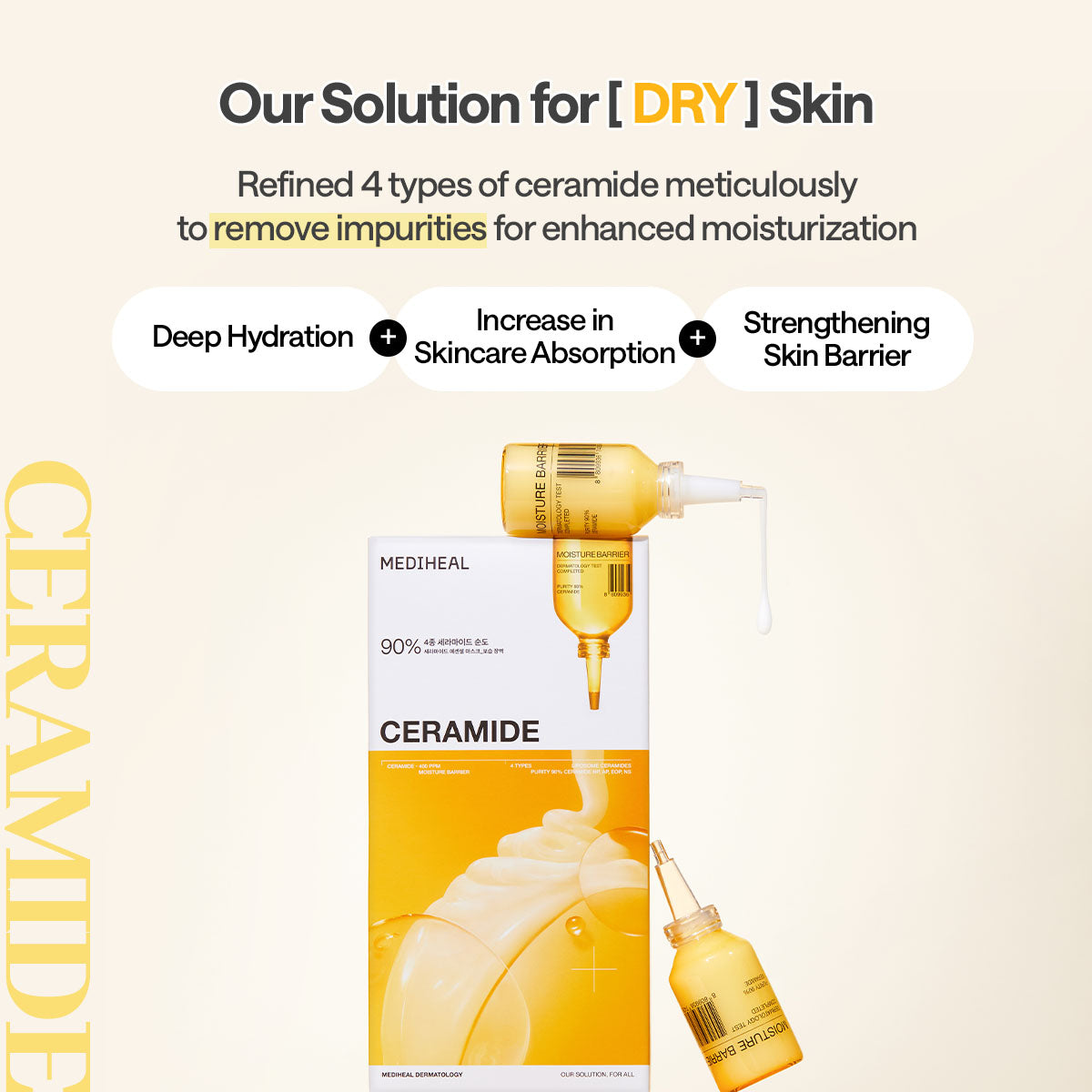 Ceramide Essential Mask Moisture Barrier – Mediheal US