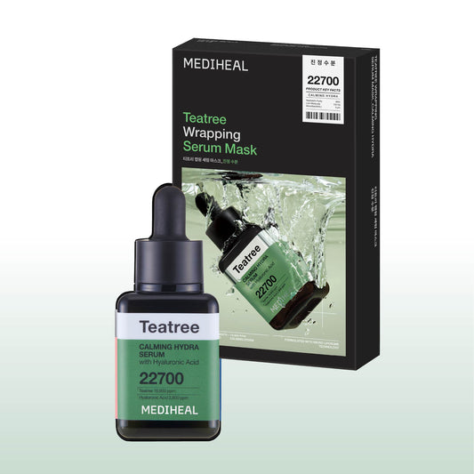 Teatree Calming Duo (Serum + Wrapping Serum Mask)