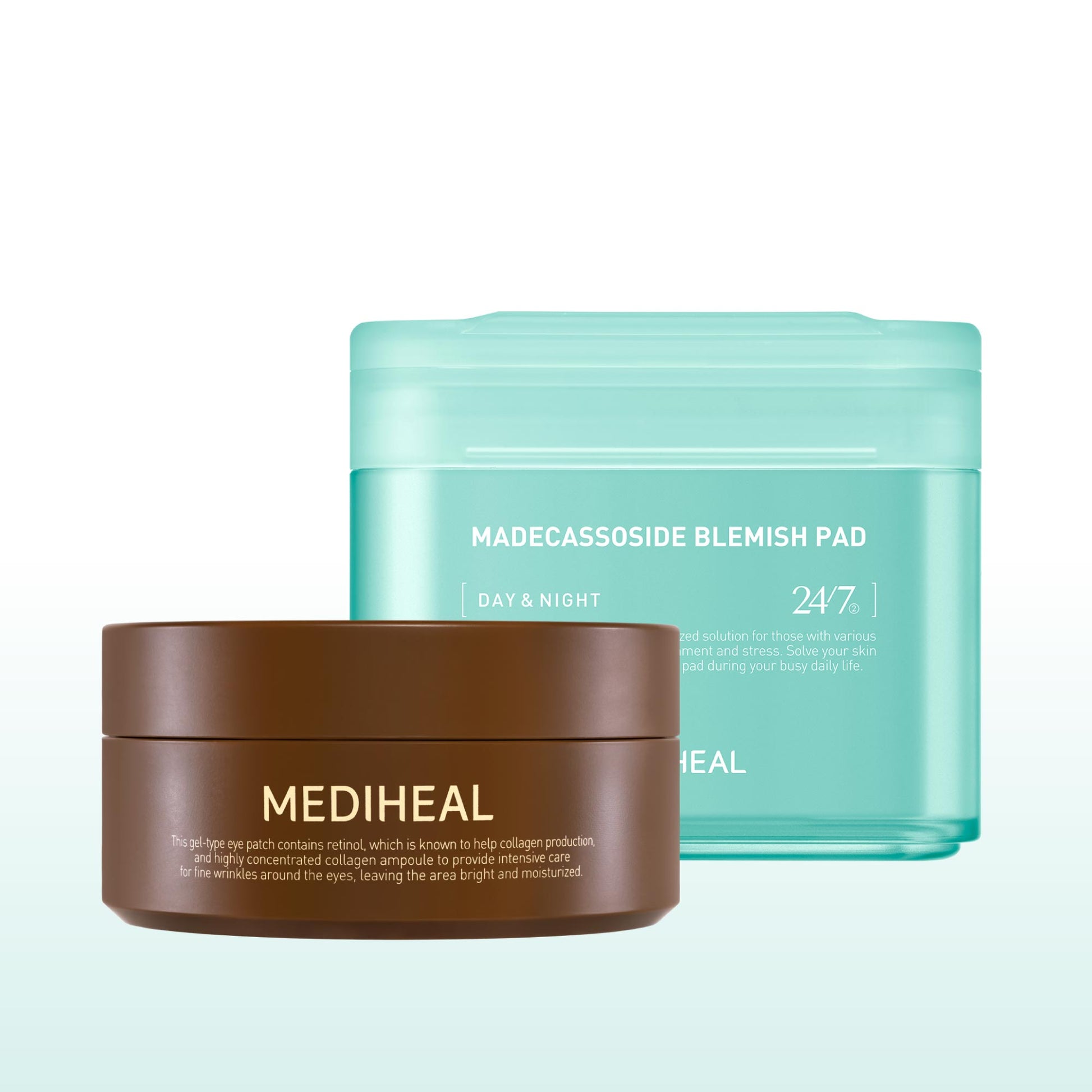 Madecassoside Pad + Retinol Eye Patch Duo