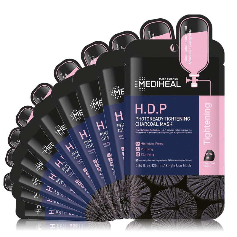 H.D.P Photoready Tightening Charcoal Mask - Mediheal US
