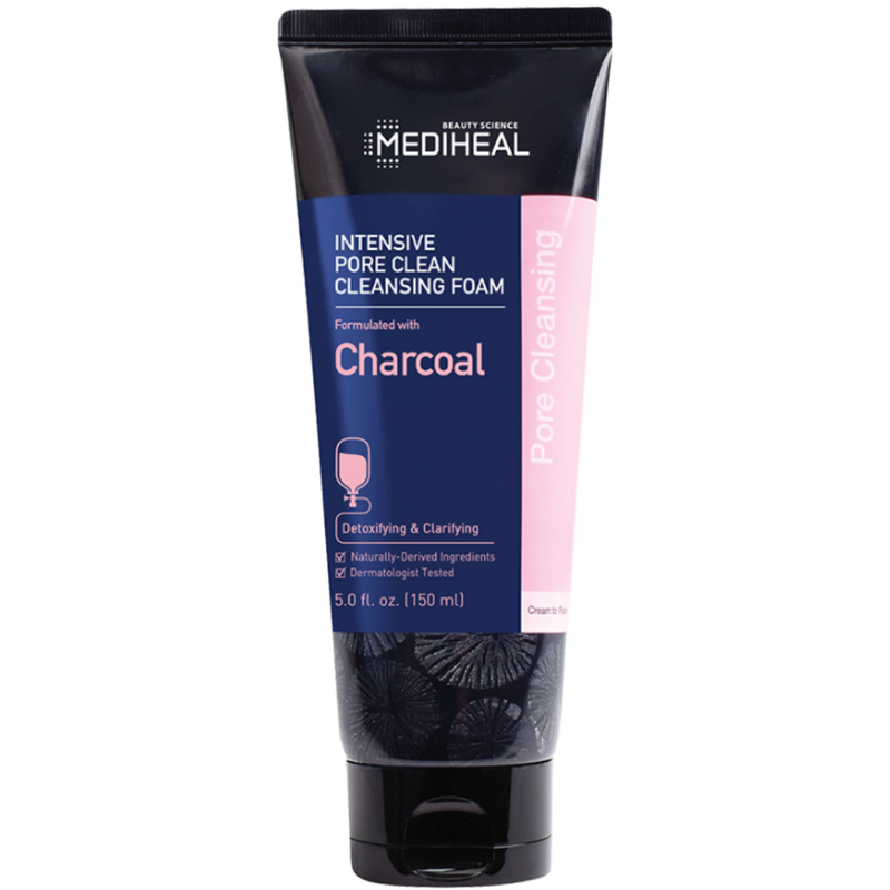 Charcoal Intensive Pore Clean Cleansing Foam - Mediheal US